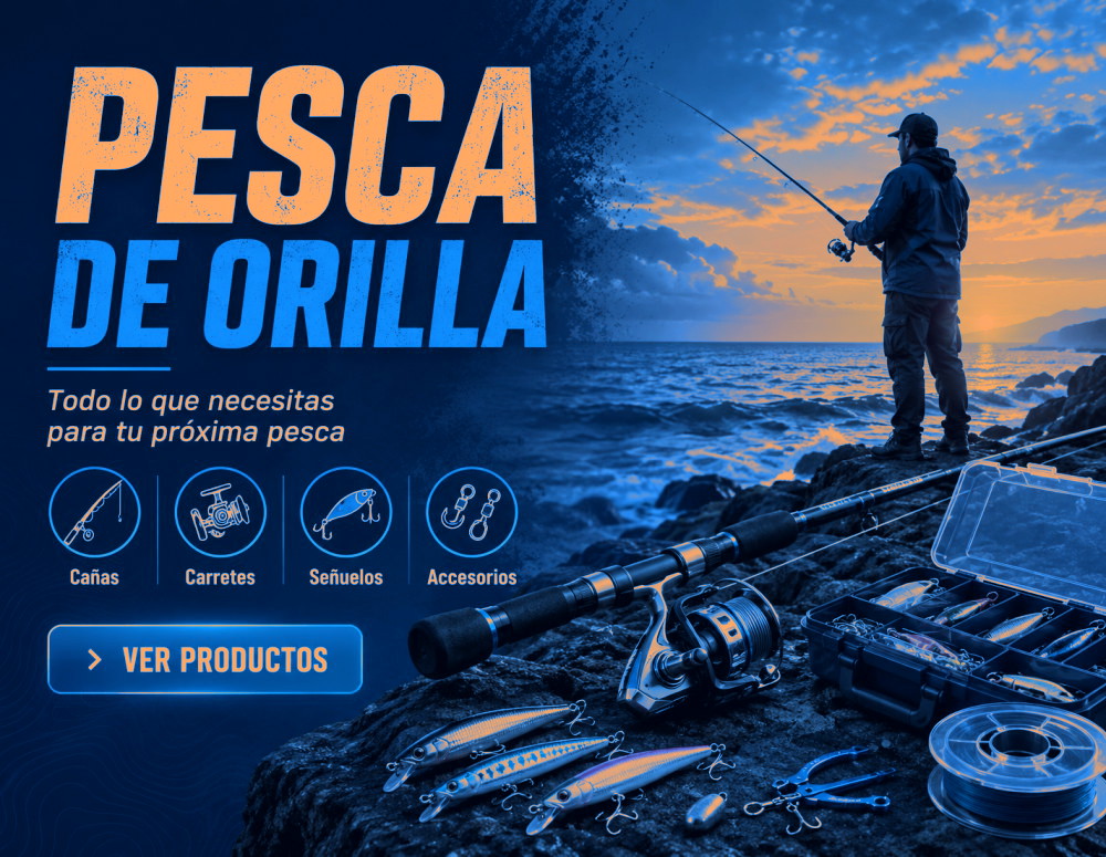 Pesca de orilla — todo para tu próxima pesca