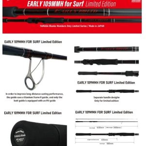 Yamaga Blanks Early for surf 109MMH Limited