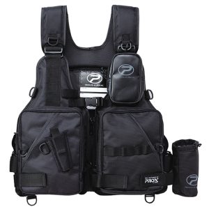 PROX Chaleco de Pesca PX313KK- Negro